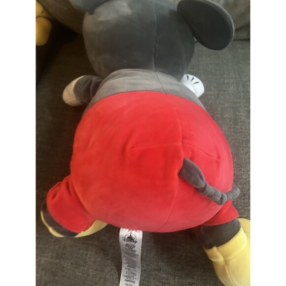 Disney Parks Cuddleez Mickey Mouse Soft Squish Pillow Large Plush 25" - Picture 3 of 7